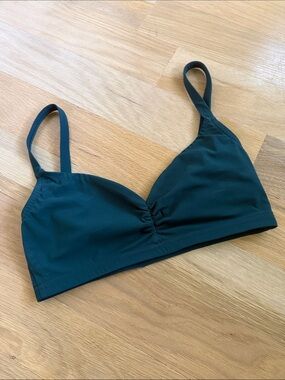 Karla Colletto Green Bikini Top